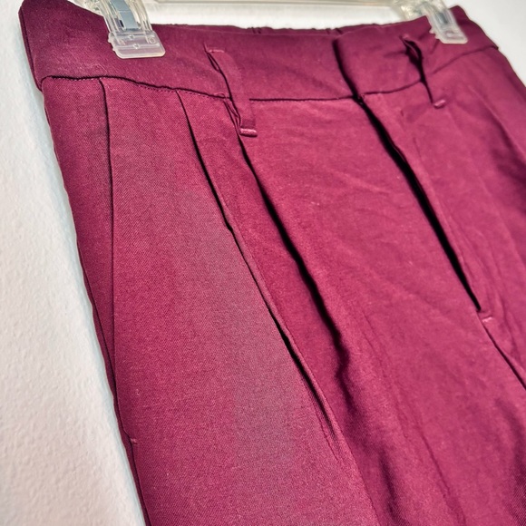a new day Maroon Wide-Leg Pants— Size 4 - Picture 4 of 8